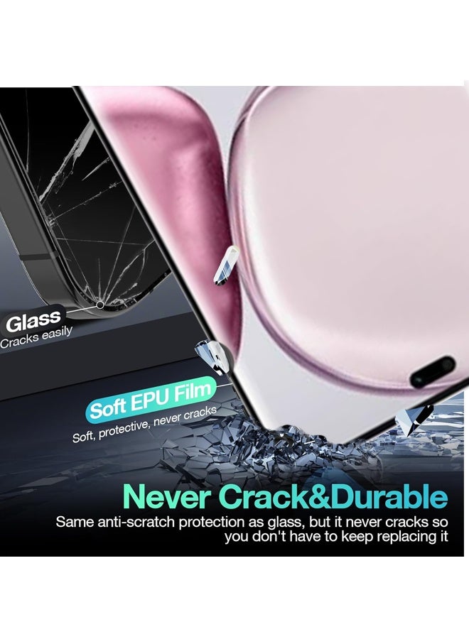 إكس ليفيل واقي شاشة مرن ٤ في ١ لهاتف Honor X9C، مع واقيي شاشة مرنين: غشاء زجاجي للكاميرا ٩H، وطبقة خلفية. واقي عدسة، غشاء هيدروجيل ناعم من مادة TPU، غير قابل للكسر، شفاف عالي الوضوح، سهل التركيب، مقاوم للخدش، مضاد لبصمات الأصابع، خالٍ من الفقاعات. واقي شاشة لهاتف Honor X9c، مقاس ٦.٧ بوصة، شفاف عالي الوضوح، سهل التركيب، حماية عسكرية، مقاوم للخدش، مضاد لبصمات الأصابع، خالٍ من الفقاعات، غشاء زجاجي مقوى ٩H لهاتف - Image 2