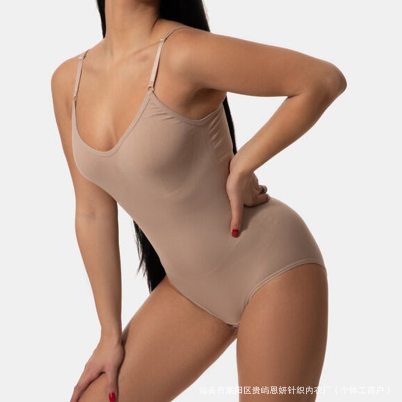Seamless Body-Shaping Jumpsuit Stomach-Lifting Hip-Lifting Shaping Curve Seamless Body-Shaping Jumpsuit Waist-Lifting Hip-Lifting Briefs - Image 4