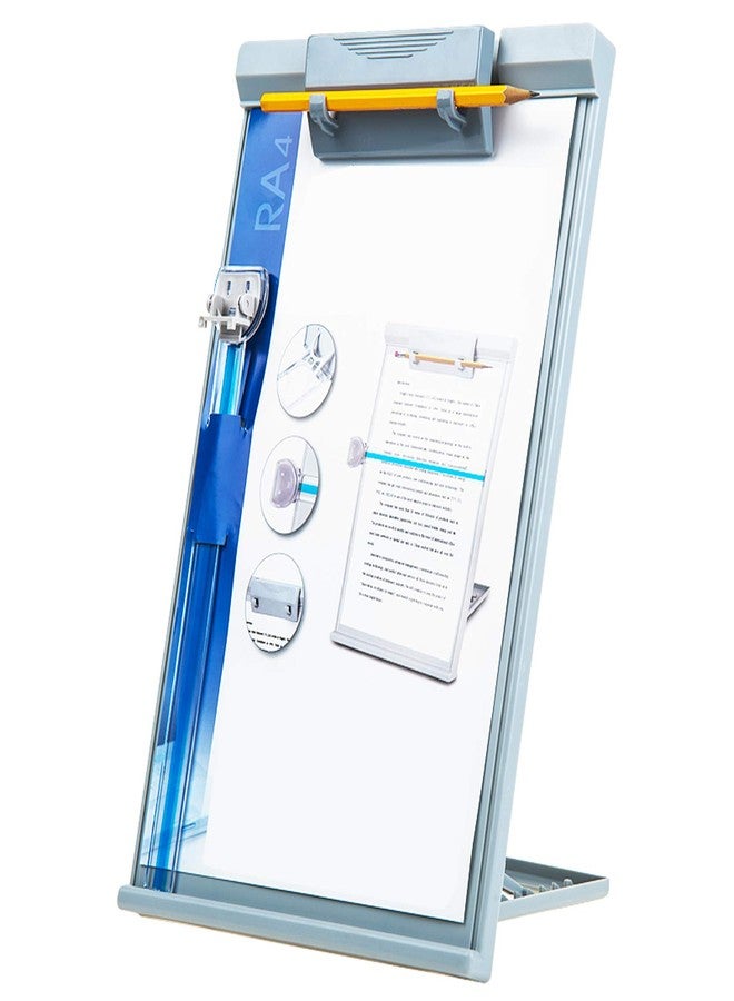 MEZON Plastic Reading Clipboard Desktop Document Holder for Hospital, Office, School, Home and Restaurant (Reading Clipboard) - Image 2