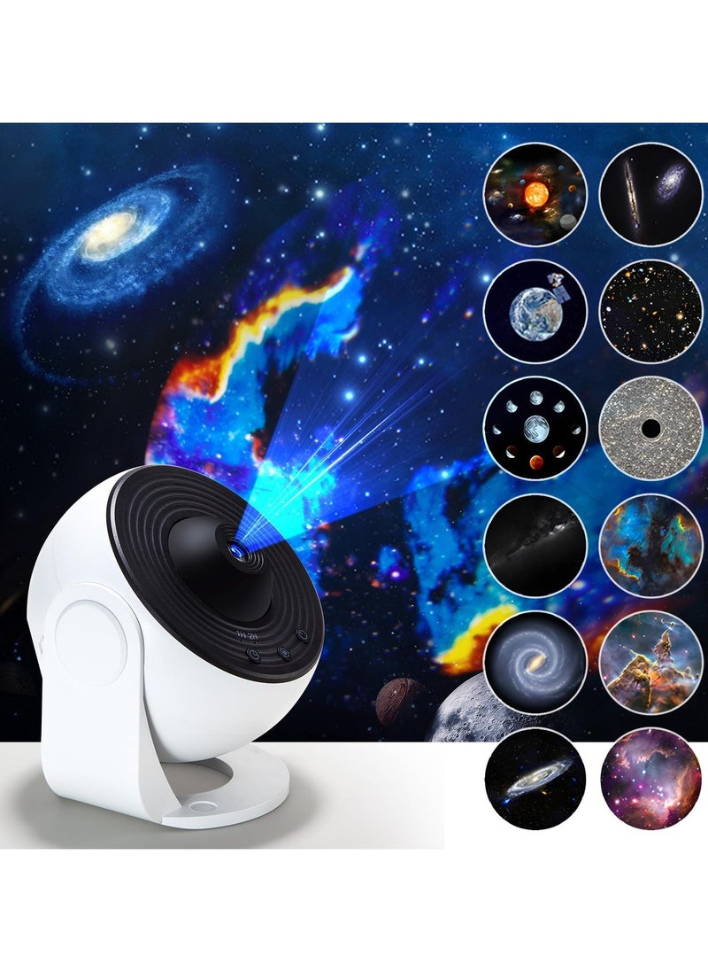 XIPH Planetarium Galaxy Projector, 13 in 1 Star Light Projector Starry Ceiling Lamp with White Noise  - Image 1