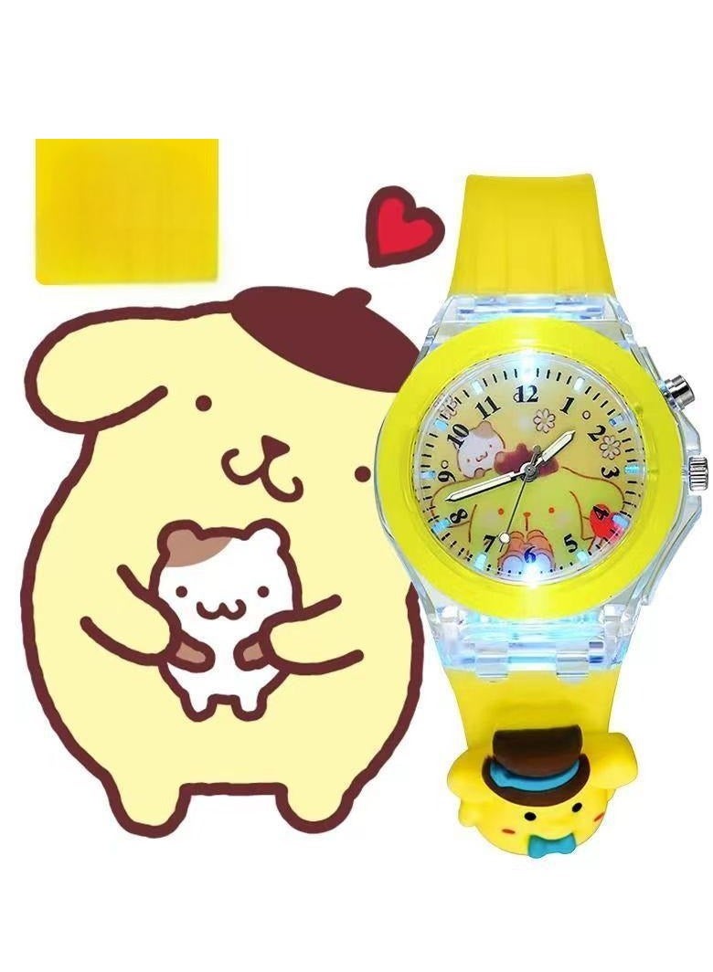 4 Pcs Kids Watches,3D Lovely Cartoon Digital Sport Watch Silicone Wristwatches Best Gift for 3-11 Year Old Girls Boys,Time Teaching Easy to Read Time Clearly at Night  - Image 4