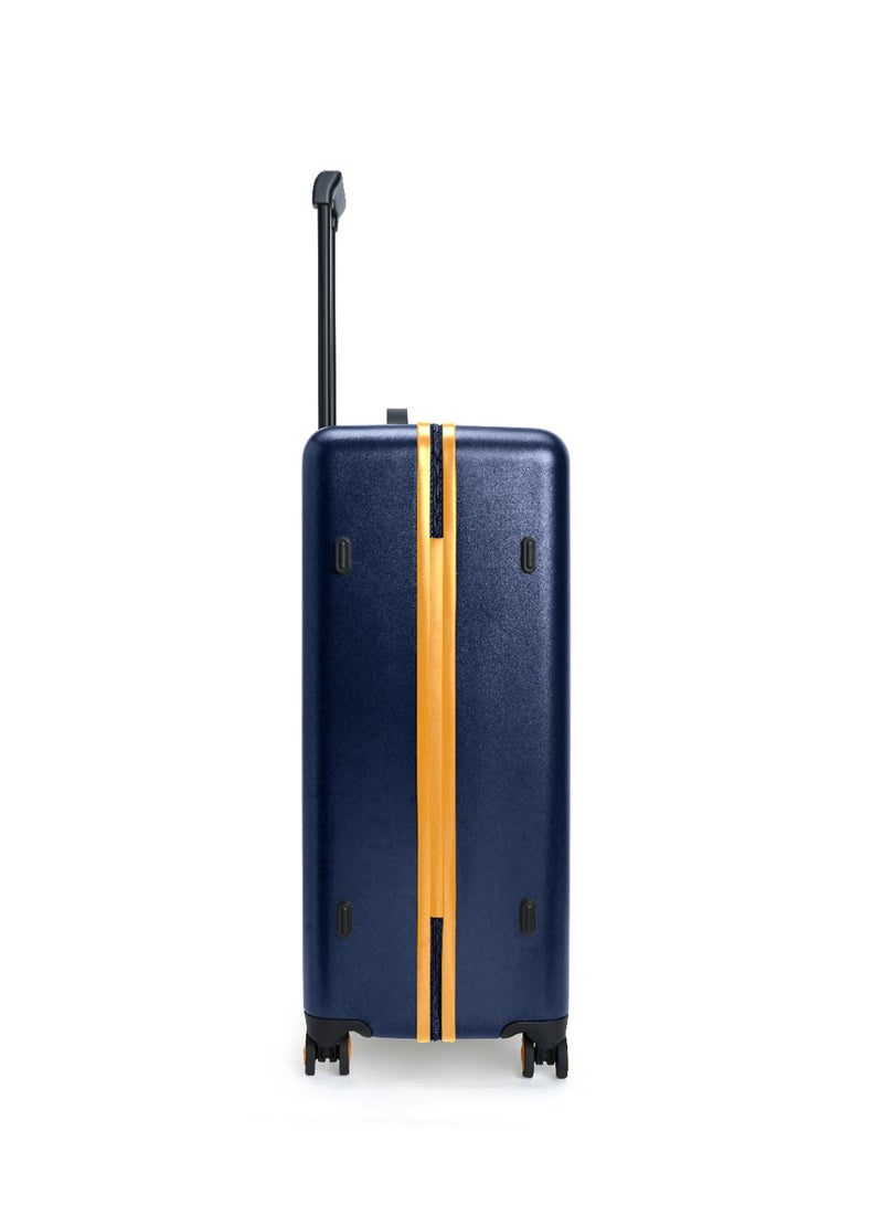 Mokobara The Transit Luggage Set - Polycarbonate Material | We Meet Again Sunray, Navy Blue - Image 3