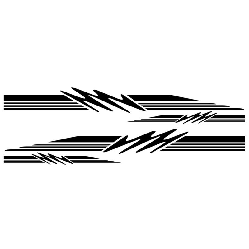 Motorhome Sticker 280*23cm Abrasion-Resistant Polyethylene - Scratch-Covering Caravan Travel Trailer Sticker for Motorhome Camper Van Car Decoration - Image 1