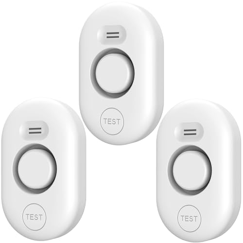 METAK 3 Pack WD61 Water Leak Detector for Home Support Pair with METAK W13 WiFi Gateway Sold Separately for App Alert Water FloodDrip Sensor Alarm for BasementKitchenBathroomLaundry RoomSinkPipe - Image 1