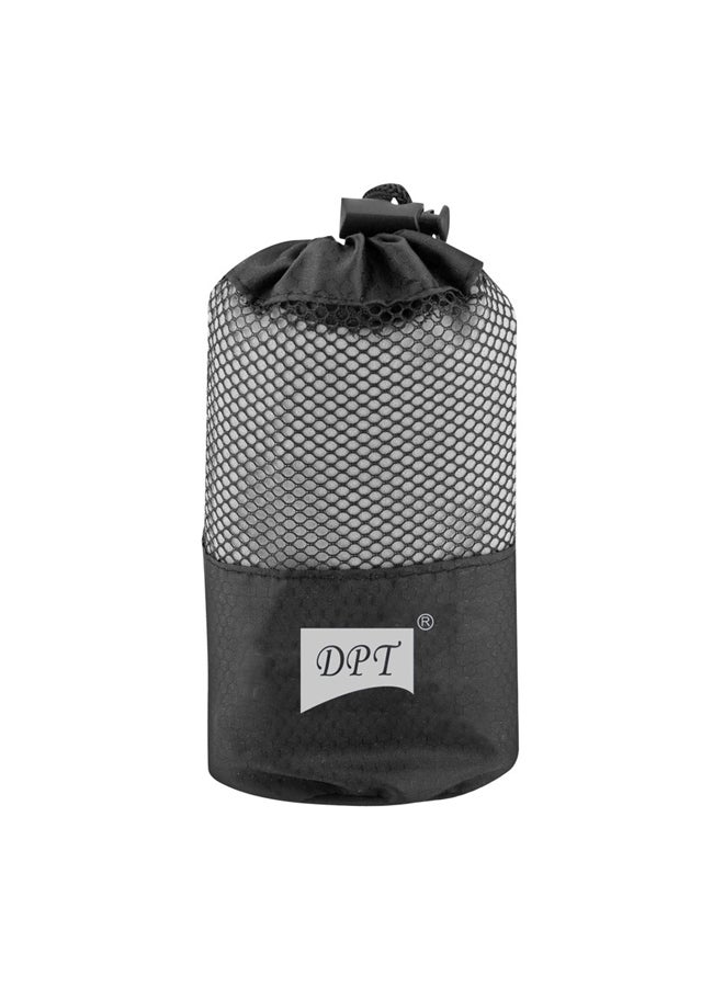 دي بي تي، منشفة تبريد، منشفة من الالياف الدقيقة باردة وناعمة ومسامية، رصاصي، مقاس 40*80 سم - Image 4