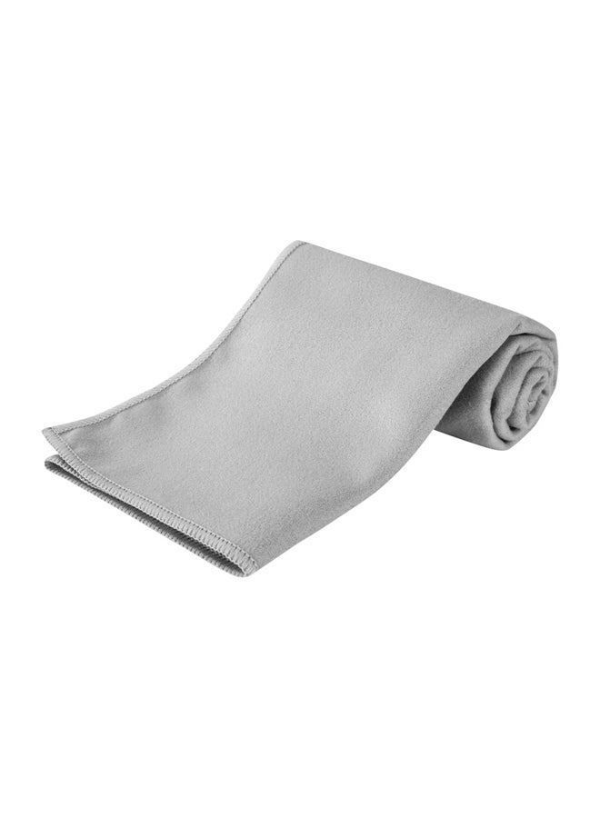 دي بي تي، منشفة تبريد، منشفة من الالياف الدقيقة باردة وناعمة ومسامية، رصاصي، مقاس 40*80 سم - Image 2
