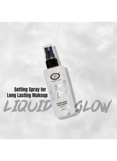 Fashion Colour Liquid Glow Setting Spray 100ml Long Lasting Dewy Finish Hydrating Soothing Makeup Fixer  - Image 2