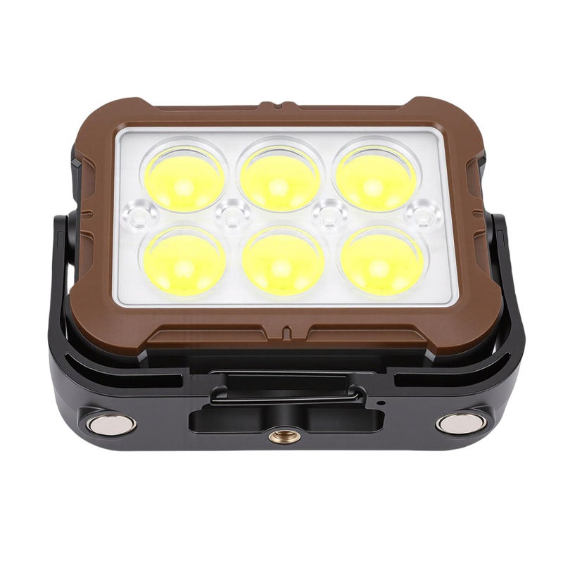 Rechargeable LED Flood Light with Magnetic Stand for Camping Emergency Repair IP54 Waterproof - Image 2