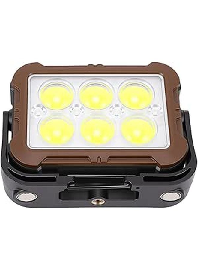 Rechargeable LED Flood Light with Magnetic Stand for Camping Emergency Repair IP54 Waterproof - Image 1