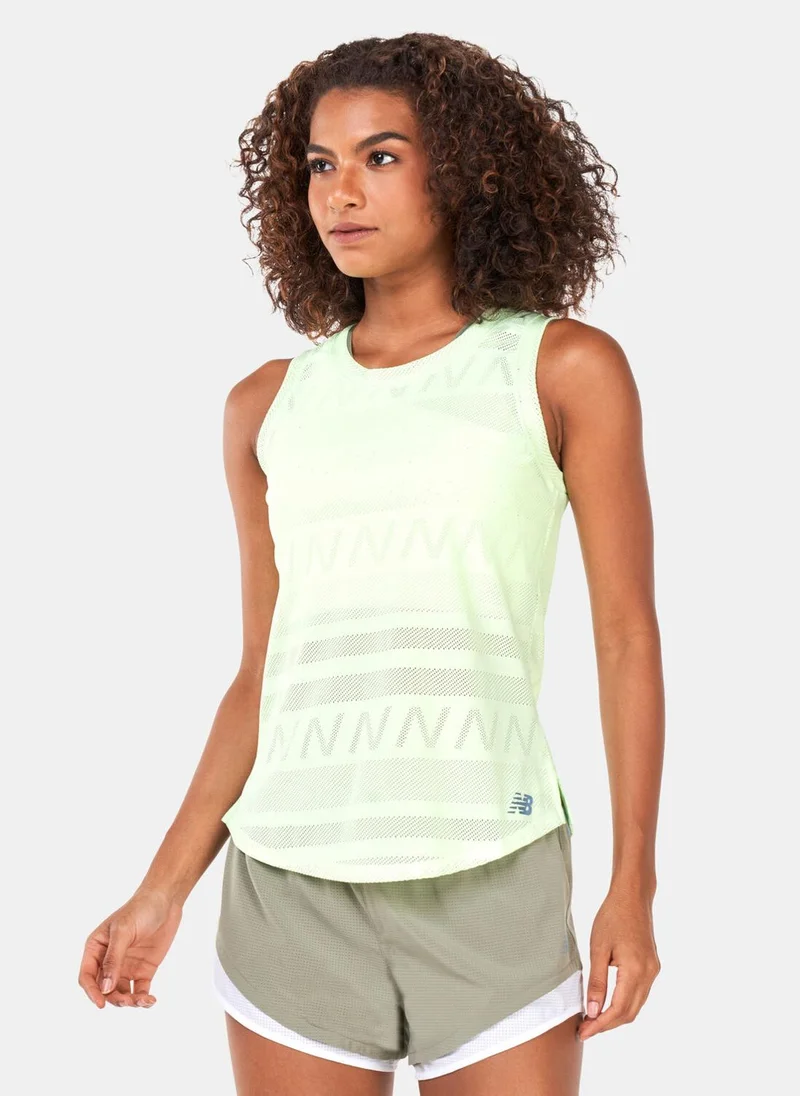New Balance Women's Q Speed Jacquard Tank Top