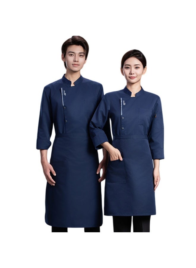 KUYING New Chef Workwear Top+Apron Set - Image 1