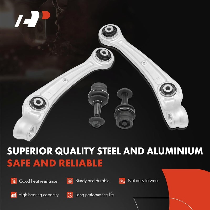 A-Premium Front Lower Control Arm Set for Audi - Image 4