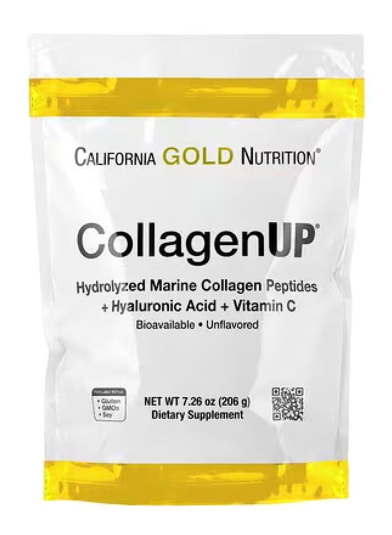 كاليفورنيا غولد نيوترشن ببتيدات الكولاجين البحرية من كولاجين أب 206 جم - Image 1