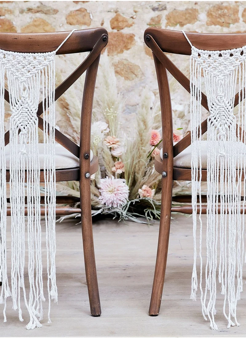 Ginger Ray Macram├⌐ Chair Decorations
