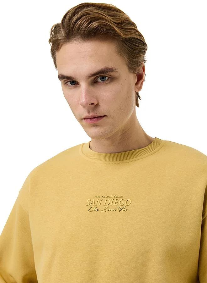 Koton Crew Neck Sweatshirt