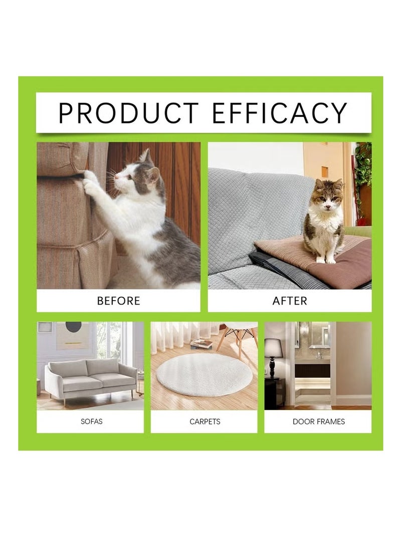 YEGBONG Natural Cat Deterrent Spray - 100ml No-Scratch Formula, Furniture Protector with Plant-Based Ingredients, Training Aid to Keep Cats Off Counters/Couches (Indoor Use, Unscented) - Image 5