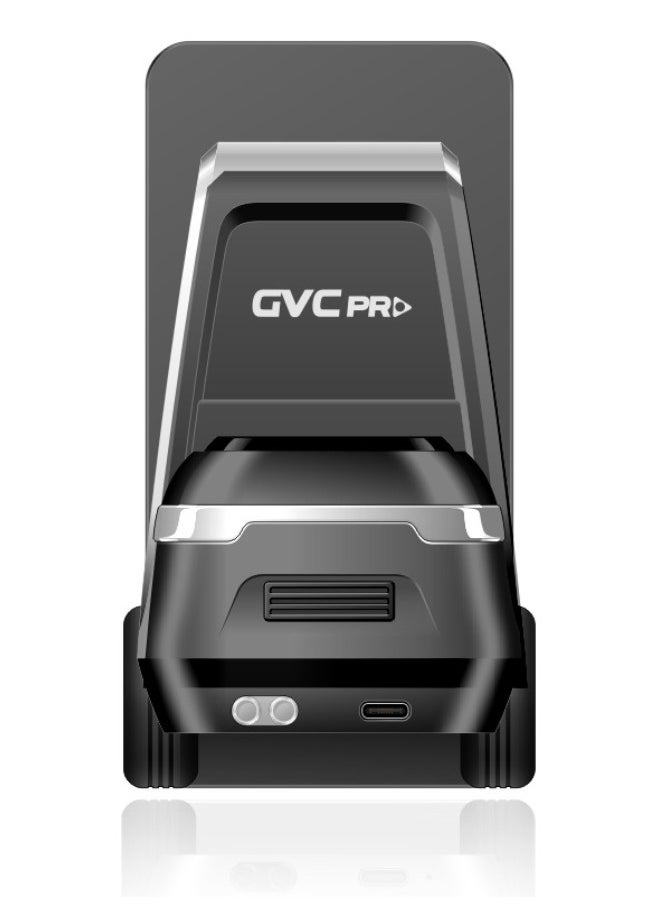 Generic - 5 in 1 Car-Shaped Table Top Wireless Charger Adapter Fast for Apple Devices for iPhone 15/14/13/12 Series for AirPods Pro/3/2 for Apple Watch/iWatch Support Alarm Clock Light T20 and Charging Stands T20 (Gray) - Image 1