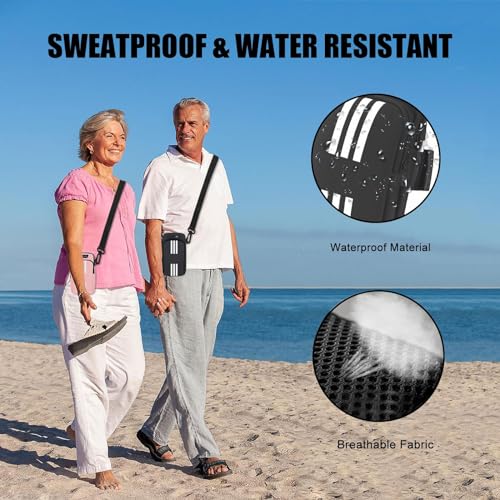 MTROYALDIA Arm Bag Cell Phone Armband Holder for Running Armband Purse Crossbody for Hiking, Jogging,Suit for Mostly Phone Mini Pouch - Image 5