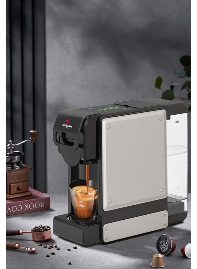 MEBASHI Multi Capsule Coffee Machine, 3-in-1 Compatible with Nespresso and Dolce Gusto, 19 Bar, Touchscreen Control| 1450 W (ME-CEM303) - Image 2