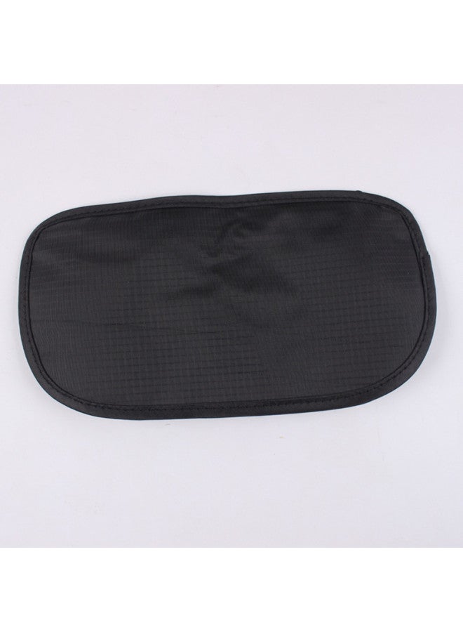 Personal Waist Bag Outdoor Bag Sports Mobile Phone Bag Invisible Anti-theft Certificate Waist Bag For Men And Women-Color:Black - Image 3