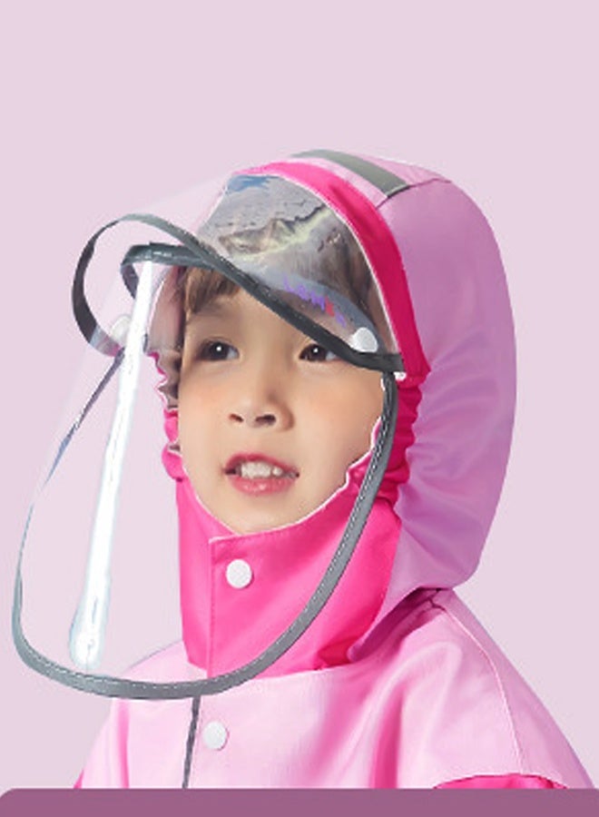 LITTLE SURPRISE BOX Little Surprise Box, Pink easter bunny knee length raincoat for kids-L  - Image 3