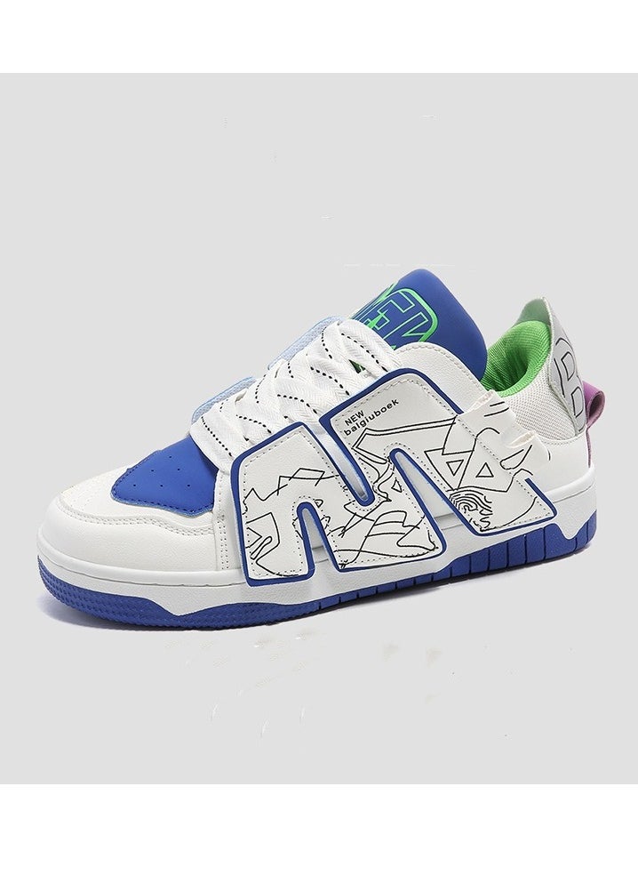 KUYING - New Thick Sole Elevated Board Shoes - Image 1
