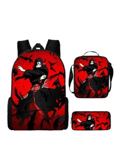 Generic Backpack for primary and secondary school students, backpack for children, anime cartoon backpack, pencil case  - Image 1