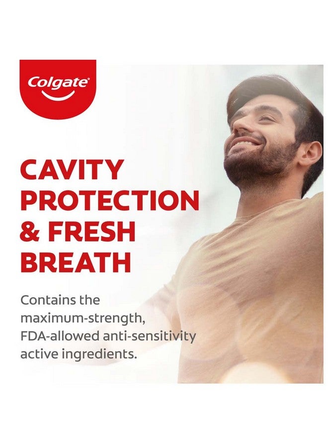 Colgate معجون أسنان للحماية اليومية الحساسة، عبوة مكونة من 160 جرام (80 جرام × 2)، تم تطويره خصيصًا للأسنان الحساسة واللثة الصحية، معجون أسنان للوقاية من التسوس واللويحات - Image 4