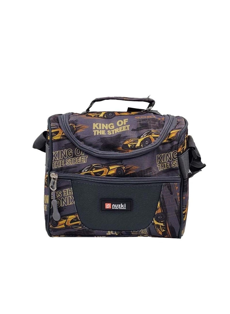 نوزكي حقيبة غداء معزولة للأطفال من نوزكي | حقيبة تبريد للرحلات وحقيبة طعام برباط قابل للتعديل للأطفال والطلاب - Image 1