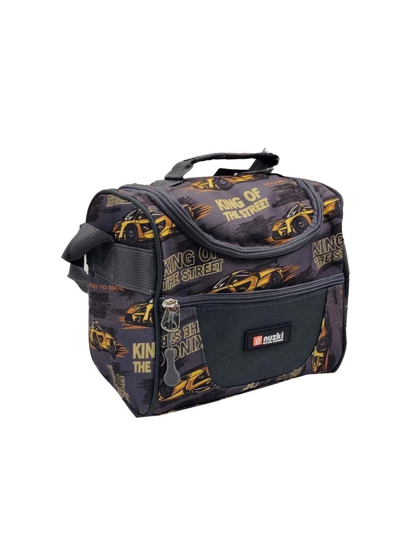 نوزكي حقيبة غداء معزولة للأطفال من نوزكي | حقيبة تبريد للرحلات وحقيبة طعام برباط قابل للتعديل للأطفال والطلاب - Image 2