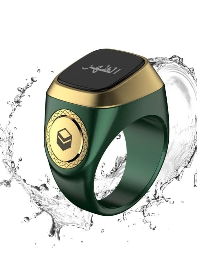 Smart Tasbih Plastic Zikr Lite Ring Green 20MM - Image 3