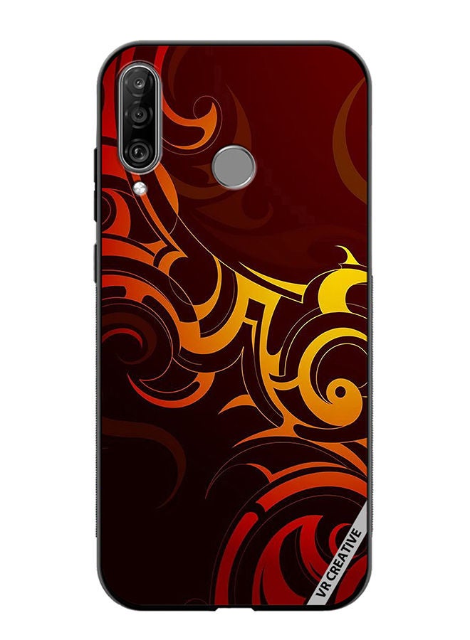 VR CREATIVE Protective Case Cover For Huawei P30 Lite Superman Tattoo Background Design Multicolour - Image 1