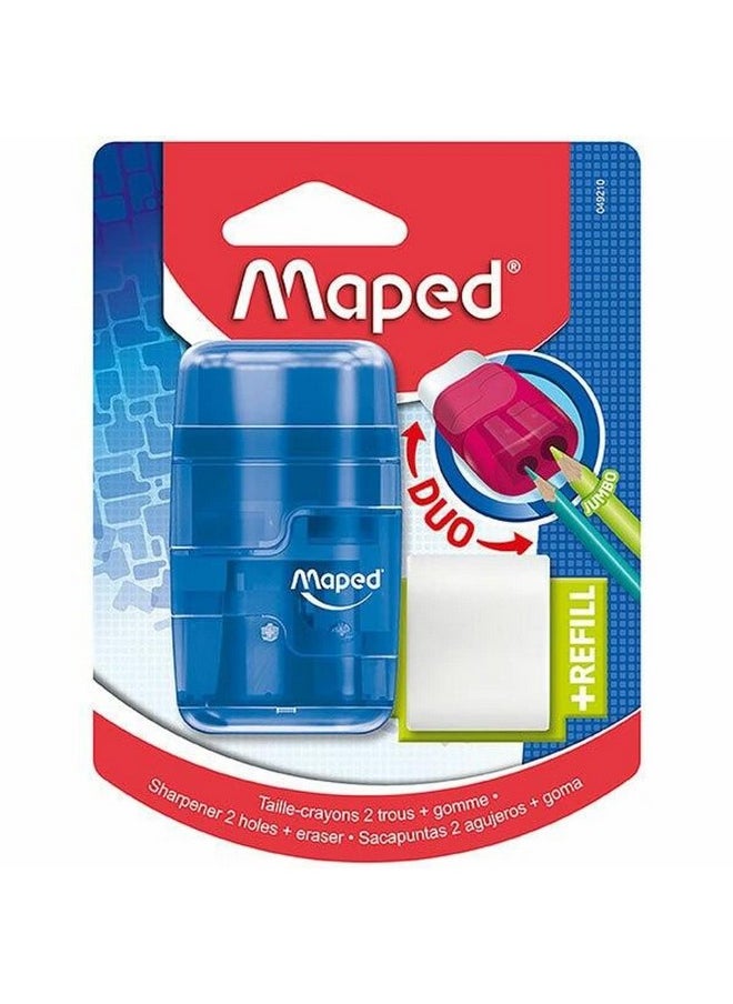 Maped Maped Connect - 2 Holes Basic with Earser Blister  - Image 1