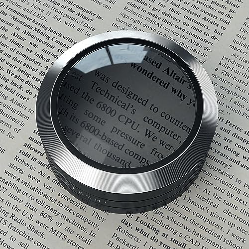 Satechi ReadMate LED Desktop Magnifier with up to 5X Magnification - Carrying Case Included (Black) - Image 3