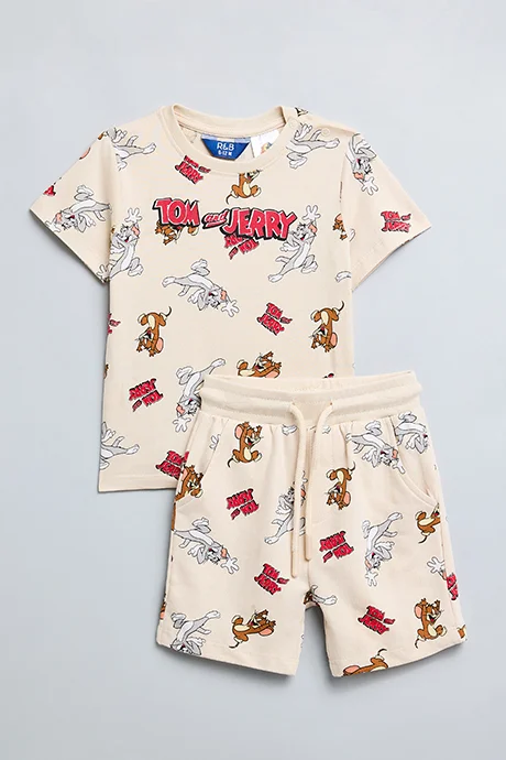 أر أند بي Tom & Jerry Print Clothing Set