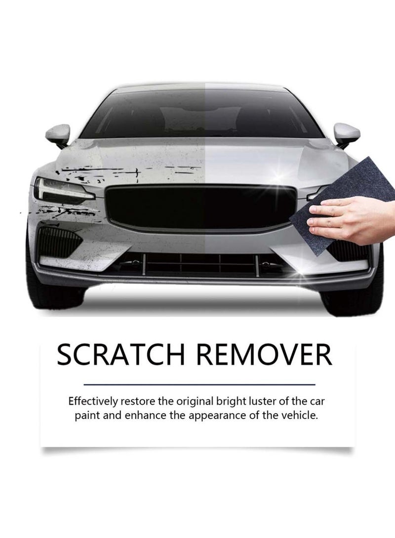Homonth Nano Sparkle Cloth Car Polish Scratches Remover,6PCS Multi-Purpose Nano Magic Cloth Easy to Repair Small Scratched Water Spots Scratch Car Remover for All Car - Image 5