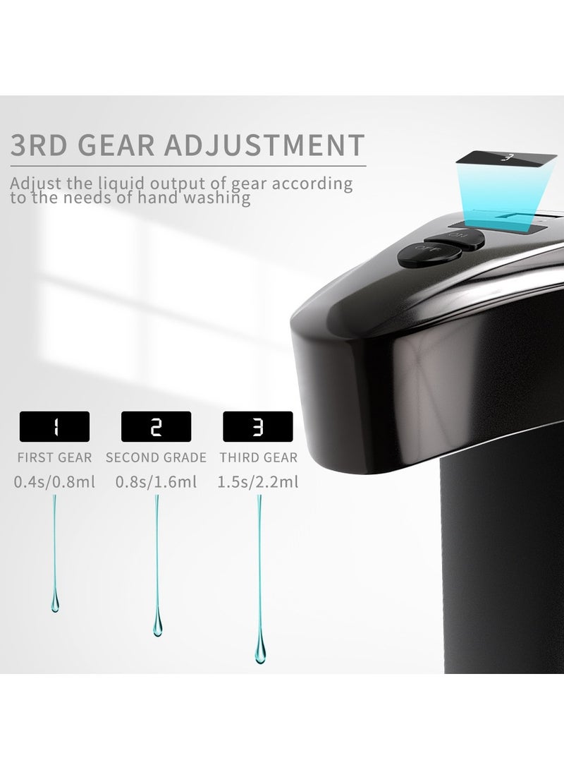general Touchless Automatic Soap Dispenser 370ml - Battery-Operated Hand Soap Dispenser for Home Bathroom Kitchen - Image 3