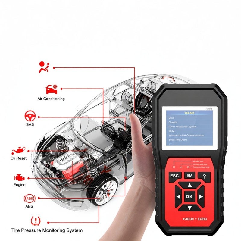 أداة تشخيص فحص الأجهزة الكاملة KONNWEI KW460 مع OBDⅡ مع 1 وظيفة خاصة 11: مطابقة البطارية، فحص مصفوفة الفلاتر الديزل (DPF)، نظام التوجيه بالسيطرة على المسار (SAS)، برمجة حاقلات الوقود، مطابقة دواسة الوقود كبديل لمرسيدس بنز - Image 4