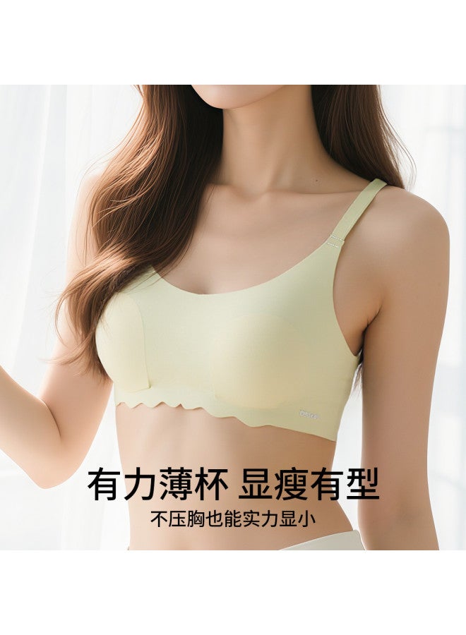 Fenton ultra-thin Breathable Comfortable Seamless Anti-bulge Wireless Backless Bra For Women - Image 4