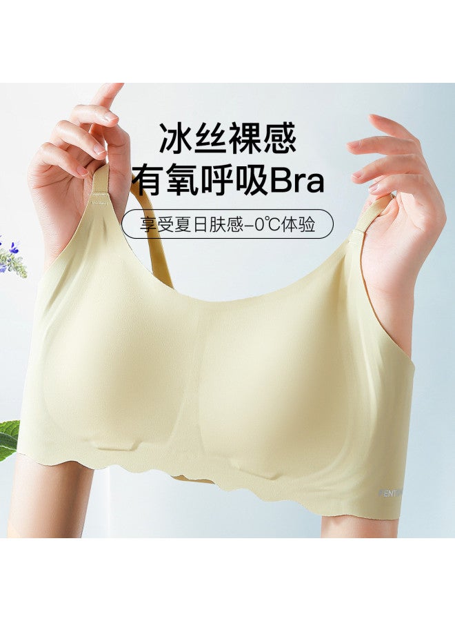 Fenton ultra-thin Breathable Comfortable Seamless Anti-bulge Wireless Backless Bra For Women - Image 5