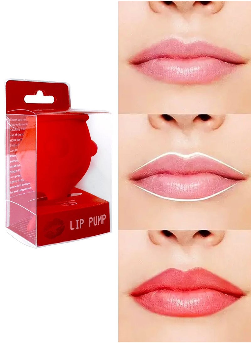 VILILY - Lip Plumper Device Enhancer Fish-Shaped Lip Plumper Enhancer Full Lips Enhancement Improving Drooping Lips Enlargement Tools Trainer For Makeup Women Girls - Image 1