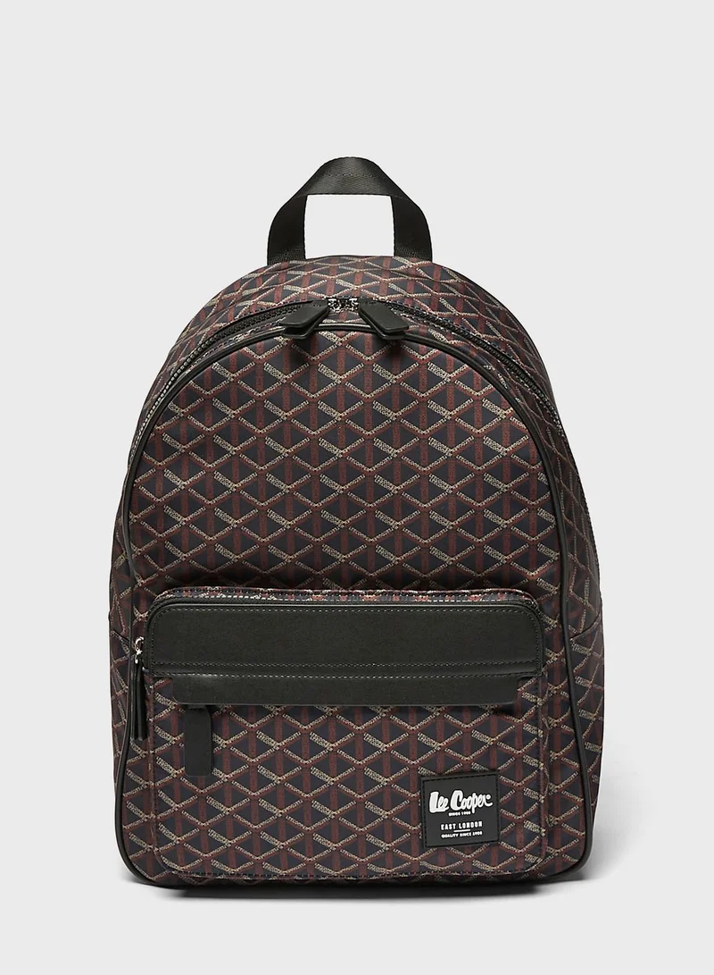 Lee Cooper Top Handle Logo Backpack