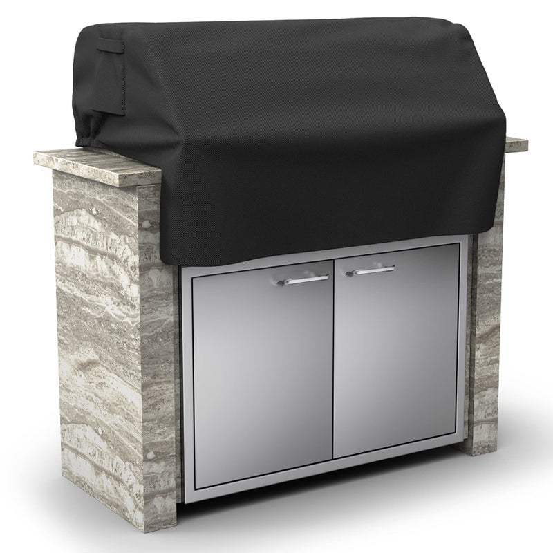 SHINESTAR 38'' Built-in Grill Cover for Coyote, DCS, Jenn-Air, KitchenAid, and Lynx, Waterproof & Windproof Island Grill Top Cover, 38" W x 28" D x 24" H - Image 1