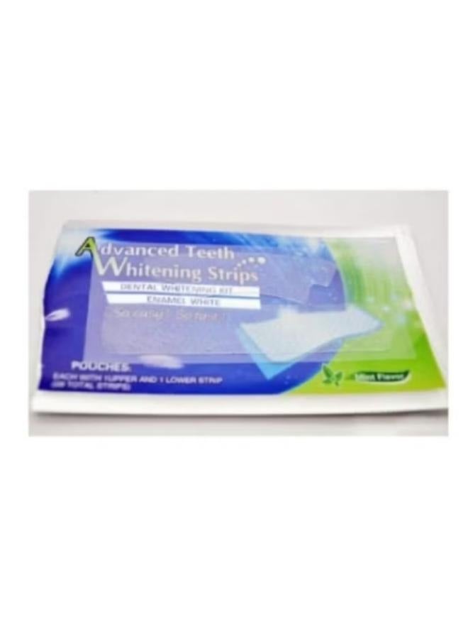 RAKO 4 pieces of 7 coated teeth whitening strips with an advanced formula - Image 4