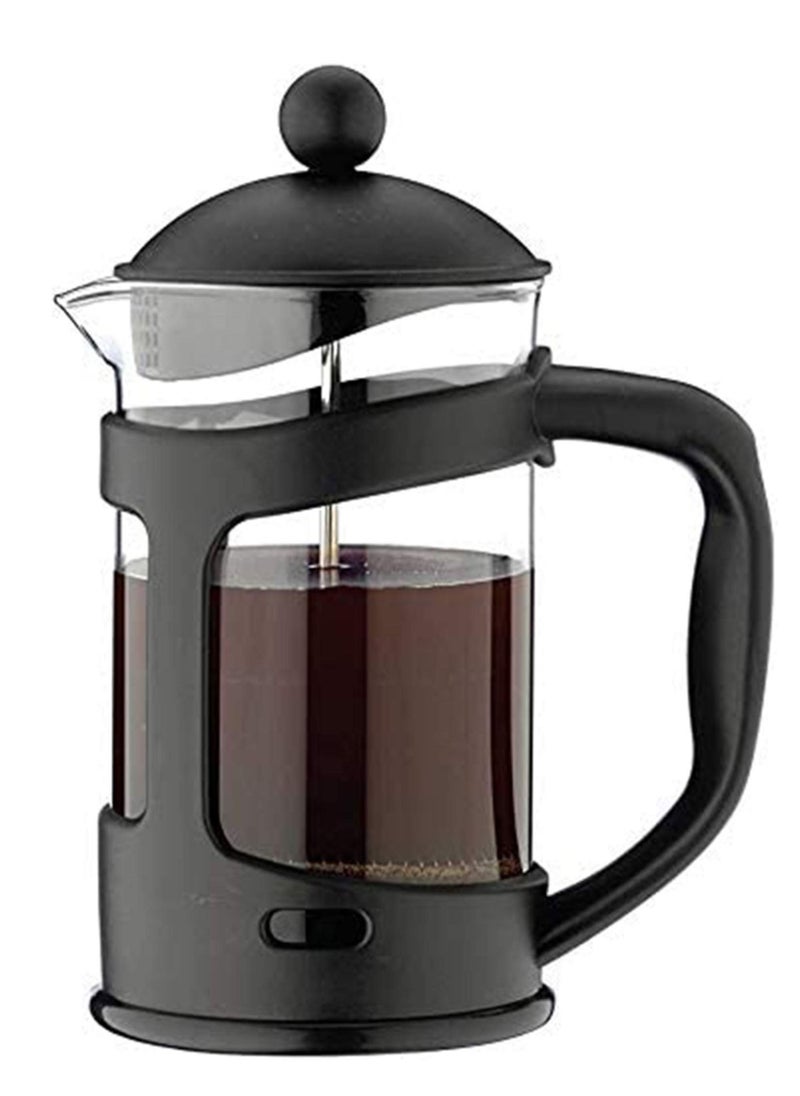 Y&D - Stainless Steel Strainer Press Coffee Maker 600ml with 2-Layered Filter, Screens Built in Thicker Borosilicate Glass, Easy Clean Using - Image 1