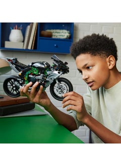 LEGO Technic Kawasaki Ninja H2R Motorcycle Set 42170 Building Toy Set (643 Pieces)  - Image 3