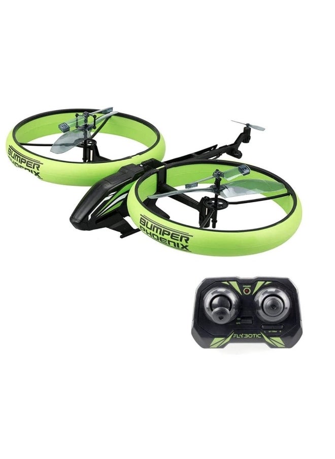 Silverlit SilverLit FLYBOTIC 3-Channel 2.4GHz Bumper Phoenix Helicopter (Green)  - Image 2