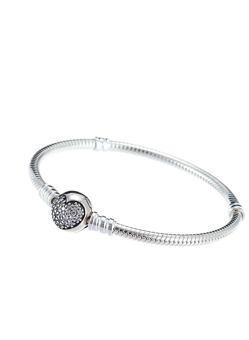 Classic Silver Bracelets Can be paired with different pendants for DIY gift boxes  - Image 2