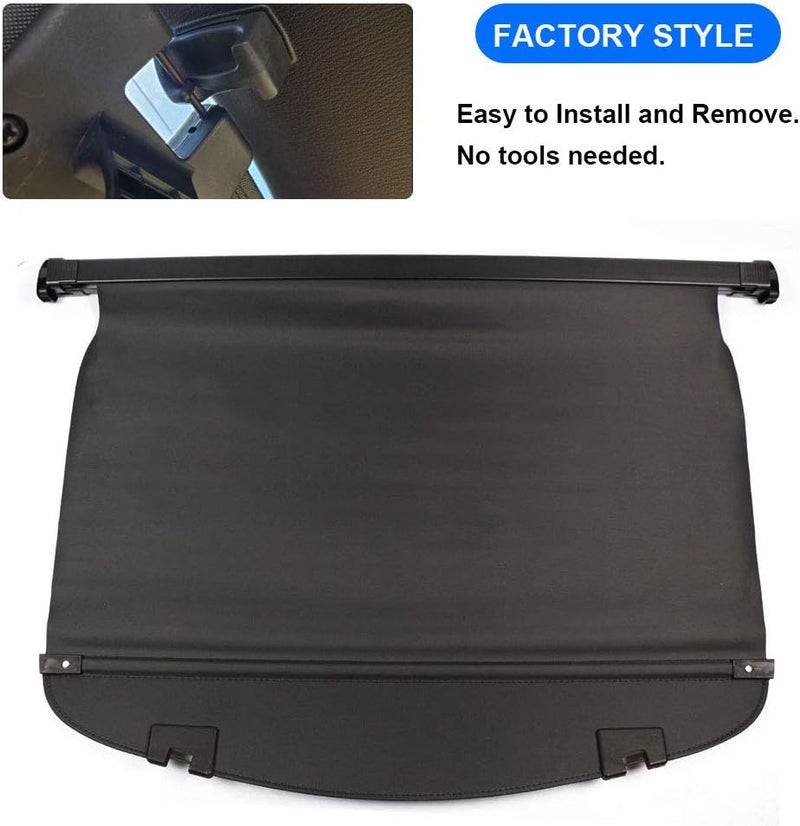BOPARAUTO Cargo Cover for Mazda CX-5 2013-2016 Waterproof Rear Trunk Shade - Image 2