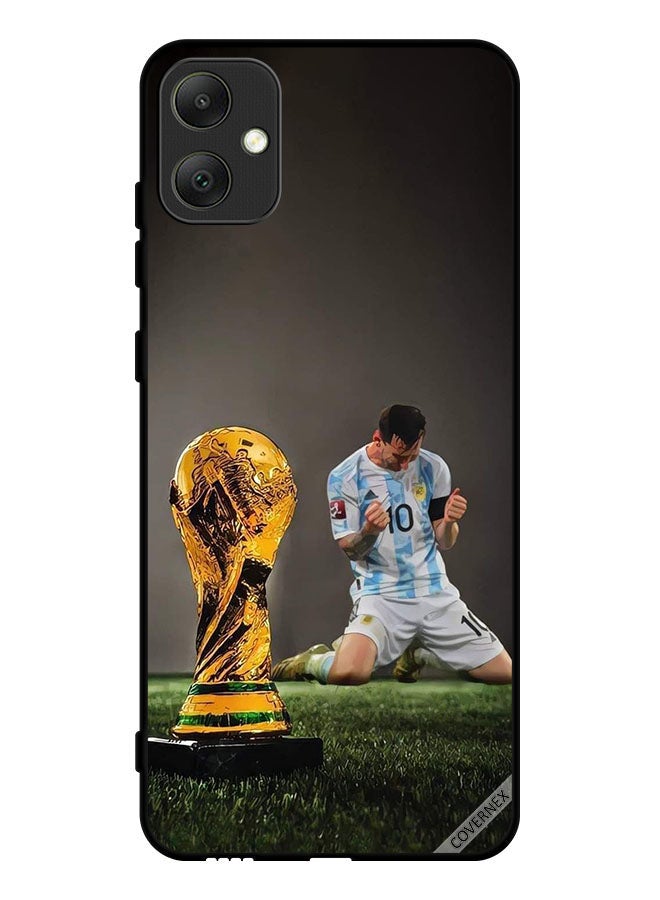 Covernex Protective Case Cover For Samsung Galaxy A05 Leo Messi & FIFA Trophy - Image 1
